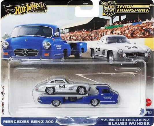Mercedes-Benz 300 SL & 55 Mercedes-Benz Blaus Wunder