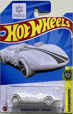HW Braille Racer - Twin Mill
