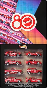 Silver Series Mattel 80th Anniversary 8-Pack
