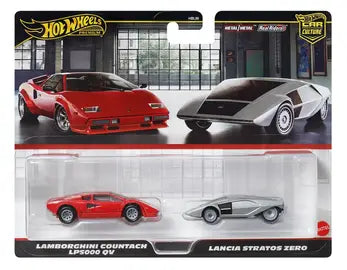 Lamborghini Coutach LP5000 Qv & Lancia Stratos Zero