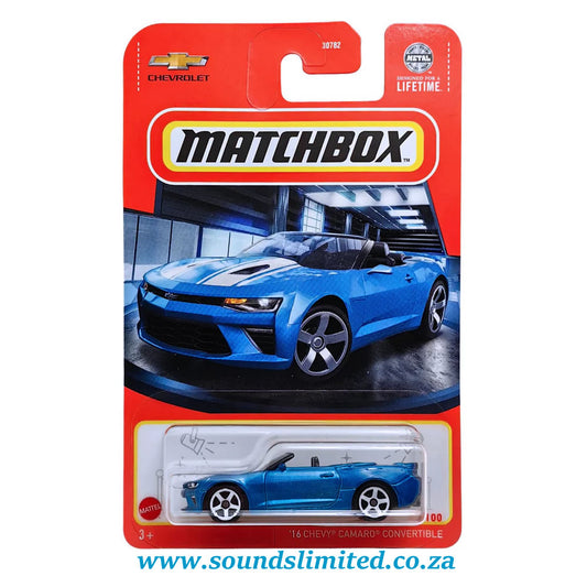 16 Chevy Camaro Convertible