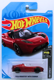 Tesla Roadster with Starman