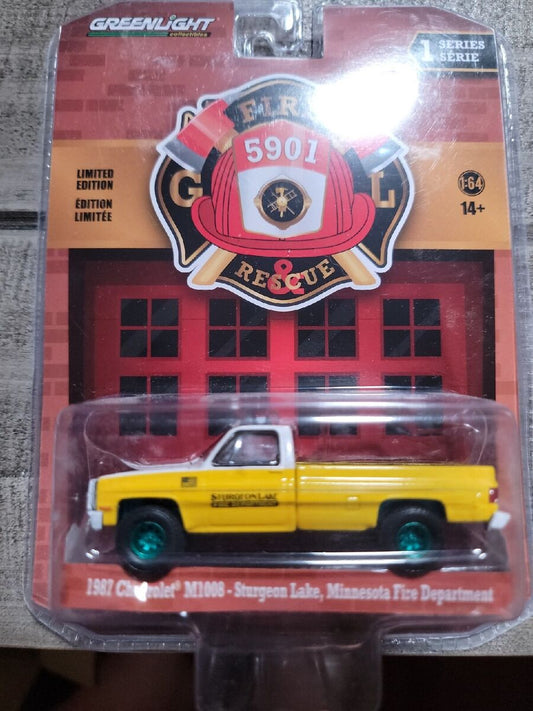 1987 Chevrolet M1008 4x4 - Sturgeon Lake, Minnesota Fire Department