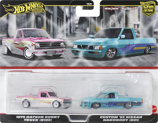 1975 Datsun Sunny Truck (B120) & Custom 93 Nissan Hardbody (D21)